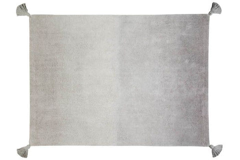 Dark Grey-Grey skalbiamas kilimas  120x160