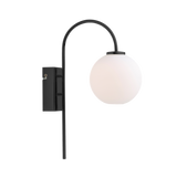 Sieninis šviestuvas Ballon Black