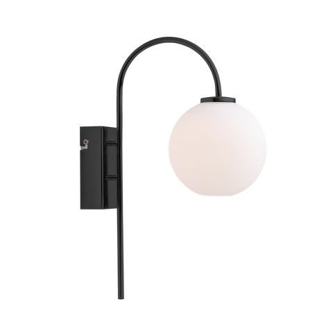 Sieninis šviestuvas Ballon Black