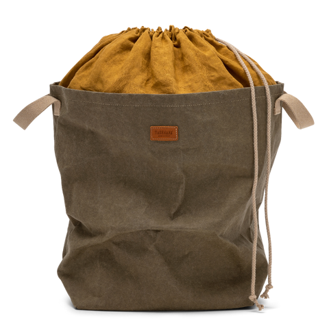 Krepšys skalbiniams Positano Laundry, chaki