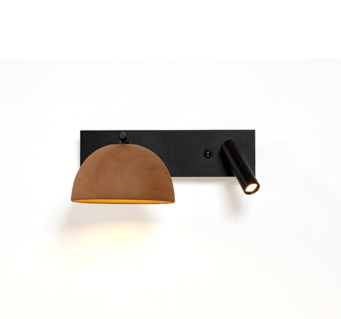 Sieninis šviestuvas Absis Lector Black Horizontal