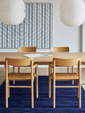 Earth Bamboo Vibrant Blue kilimas 170 x 240 cm