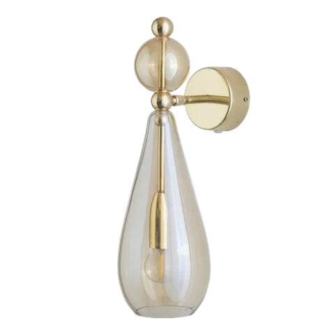 Sieninis šviestuvas Smykke Golden Smoke / Gold, Ø12.5 cm