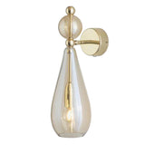 Sieninis šviestuvas Smykke Golden Smoke / Gold, Ø12.5 cm