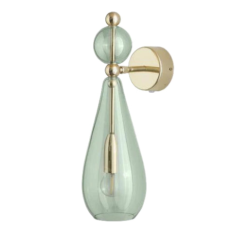 Sieninis šviestuvas Smykke Forest Green / Gold, Ø12.5 cm