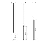 Pakabinamas šviestuvas Milos