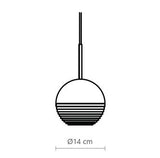 Pakabinamas šviestuvas Terra