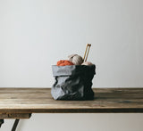 Maišelis Paper Bag Medium Dark Grey, 17 x 12 x H31 cm