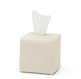 Dėžutė popierinėms servetėlėms, kreminės spalvos