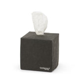 Dėžutė popierinėms servetėlėms, tamsiai pilka