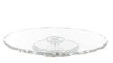 Masyvaus stiklo tortinė, Ø33 cm
