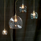 Pakabinamas šviestuvas Rowan L Ivy Green Gold, Ø28 cm