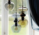 Pakabinamas šviestuvas Futura Ivy Green / Gold, H37 cm