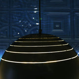 Pakabinamas šviestuvas Midas Designer Gold Leaf