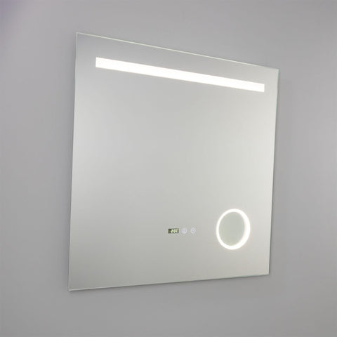 Soito veidrodis su LED apšvietimu, 80x80 cm