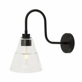 Sieninis šviestuvas Kairi Swan Neck IP65