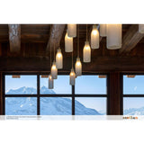 Pakabinamas šviestuvas Milk Bottle