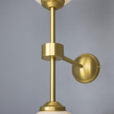 Sieninis šviestuvas Yaounde Double Globe