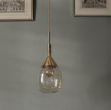 Lute šviestuvas M ivy green / gold H 49cm