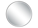 Veidrodis Mirror Atique brass Ø100