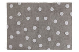 Dots Grey-White kilimas 120x160