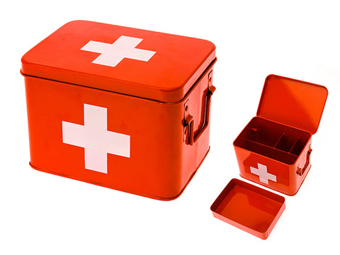 Medicinos dėžutė Cross Medium Red