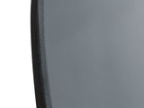 Veidrodis Organic Oval Dark grey