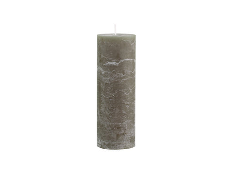 Žvakė Macon rustic Pillar Olive 80h
