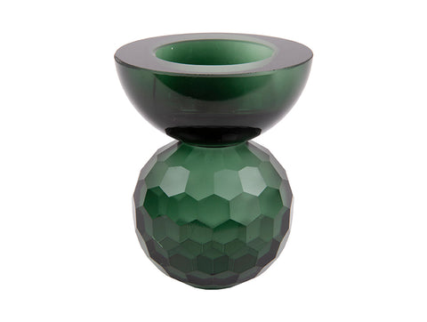 Crystal Art Small Bowl Green