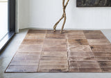 Leather rug kilimas 80x240 cm