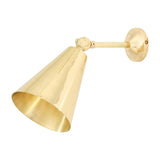 MOYA ADJUSTABLE BRASS CONE sieninis šviestuvas