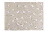 Polka dots skalbiamas kilimas  120x160