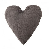 Heart Dark Grey  pagalvėlė 47x50