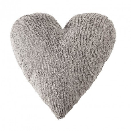 Heart Light Grey  pagalvėlė 47x50