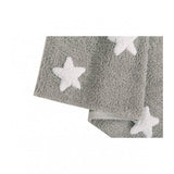 Stars Grey-White kilimas 120x160
