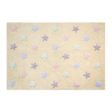 Tricolor Stars Vanilla kilimas 120x160